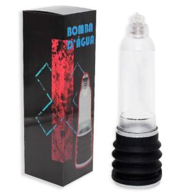 Bomba Peniana de Água 34cm Transparente