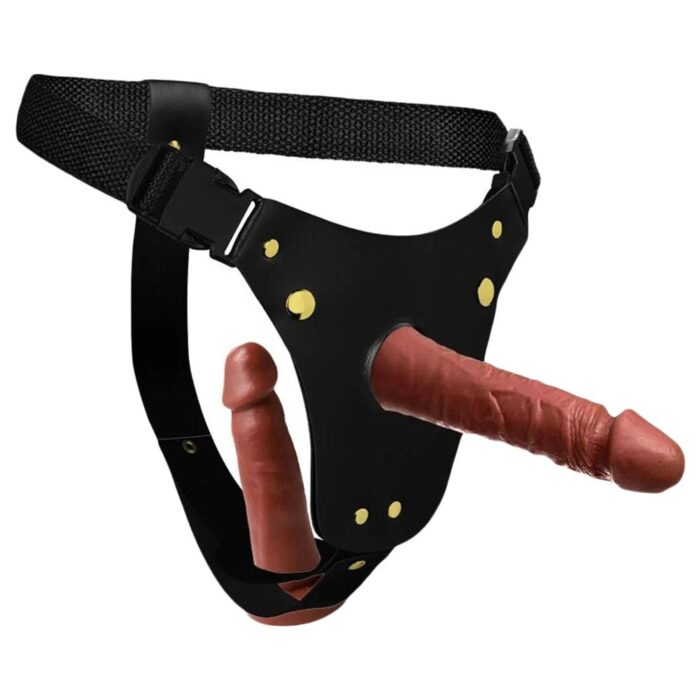 Cinta Peniana Dupla Pênis 16 X 4Cm E 12,5 X 3,5 cm Soulsex - Imagem 9