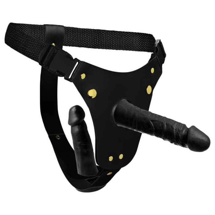 Cinta Peniana Dupla Pênis 16 X 4Cm E 12,5 X 3,5 cm Soulsex - Imagem 6