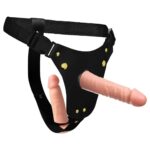 Cinta Peniana Dupla Pênis 16 X 4Cm E 12,5 X 3,5 cm Soulsex - Imagem 2