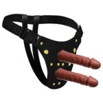 Cinta Ativa Dupla Pênis Realísticos 16 X 4Cm Soulsex - Imagem 2