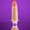 Pênis Real Dick Ultra Realístico Com Vibro 15,3 X 4,5 cm