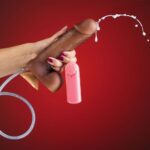 Pênis Real Dick Ultra Realístico Ejaculatório Com Escroto, Vibro e Ventosa 18 X 4,4 cm - Imagem 4