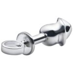 Lite Plug anal Prata Pênis com Dedal - Imagem 3