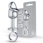 Lite Plug anal Prata Pênis com Dedal