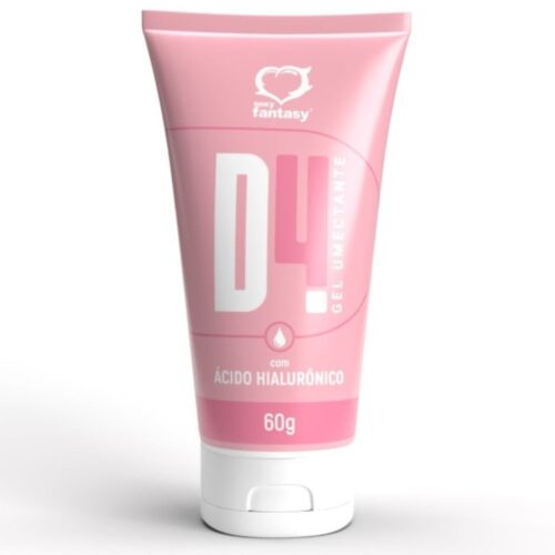 D4 Gel Umectante Lubrificante Ácido Hialurônico 60g Sexy Fantasy