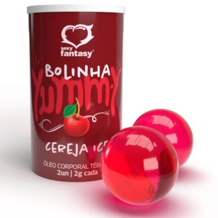 Bolinha Cápsula Yummy Cereja Ice