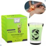 Vela para massagem beijável | sabor: Caipirinha - intt - Imagem 5