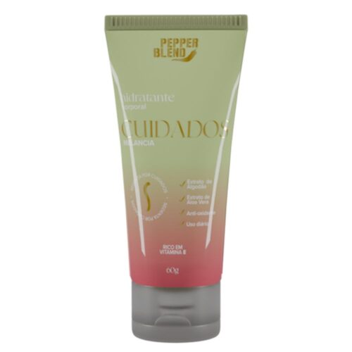 Hidratante Corporal com Aroma de Melancia - Pepper Blend Sedenta por Cuidados | 60g