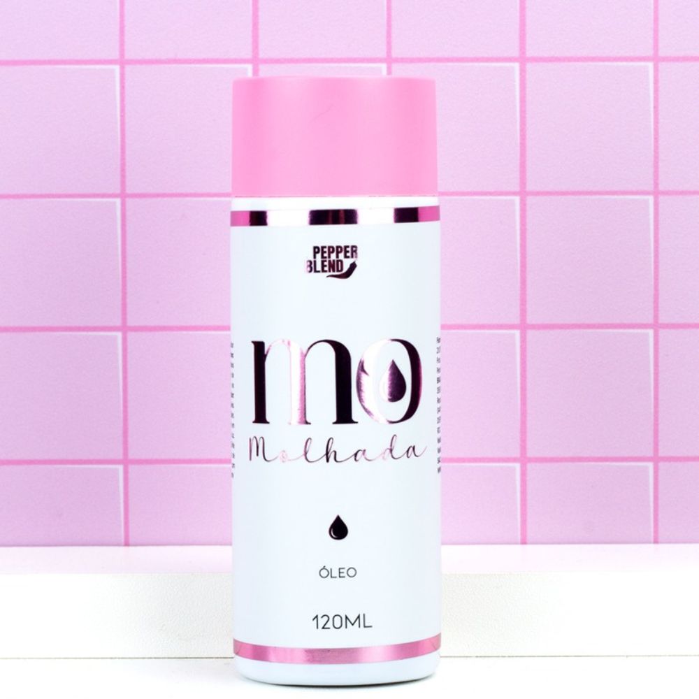 Óleo Hidratante Corporal para Massagem e Pós Banho - Pepper Blend Mo Molhada | 120ml