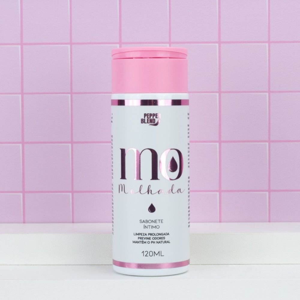 Sabonete Íntimo Feminino de Copaíba e Barbatimão - Pepper Blend Molhada | 120ml