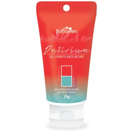 Delirium Excitante unissex esquenta e esfria 25G Hot Flowers