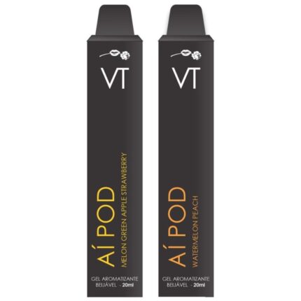 Aí Pod Gel Aromatizante Beijável Que Esquenta 20ml Hot Flowers