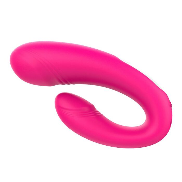 Vibrador estimulador de ponto g e clitóris com 9 vibração e controle remoto sem fio  s-hande heart sweety rct - Roxo - Imagem 8