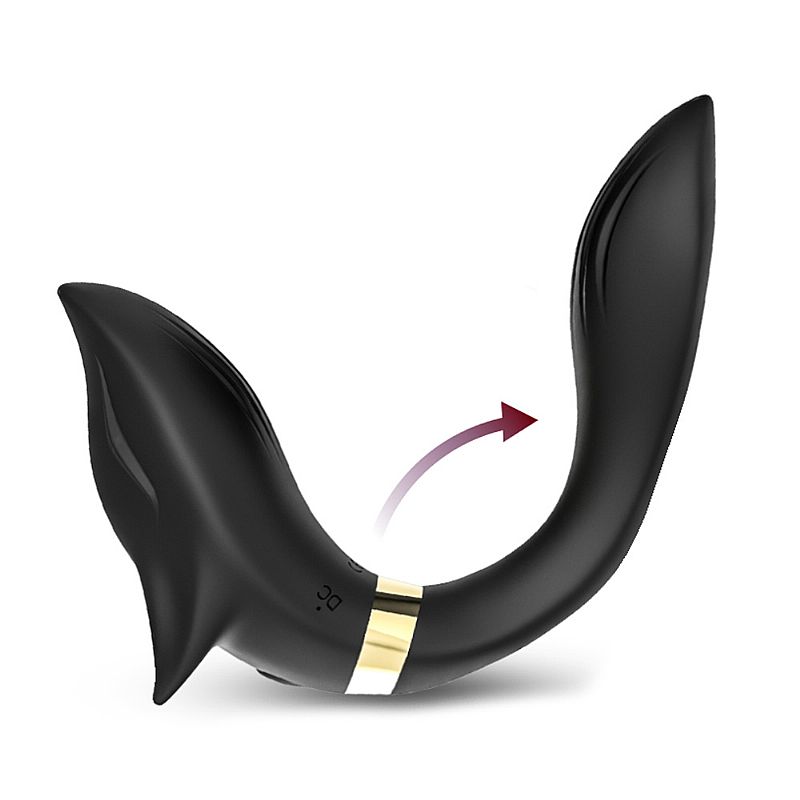 Vibrador de Casal com Formato de Lobo com controle Remoto - Imagem 6