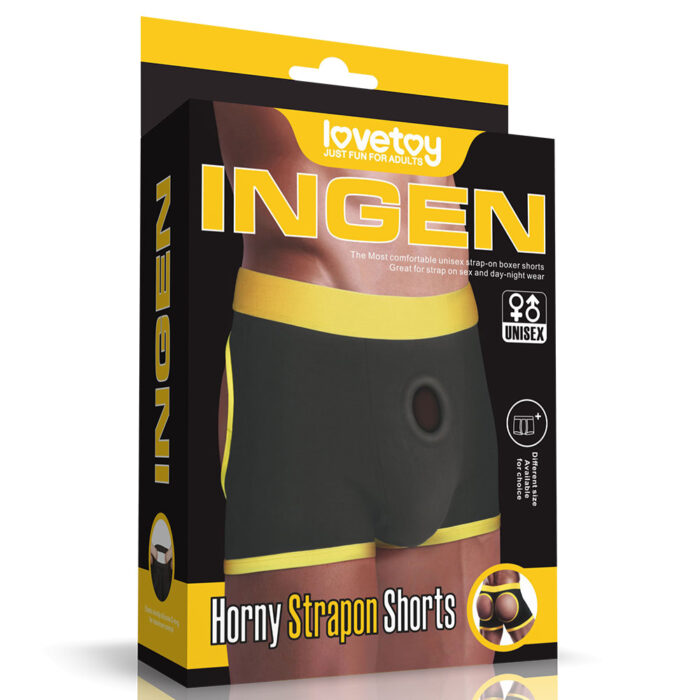 Lovetoy Horny Strapon Shorts Cueca Boxer - Imagem 8