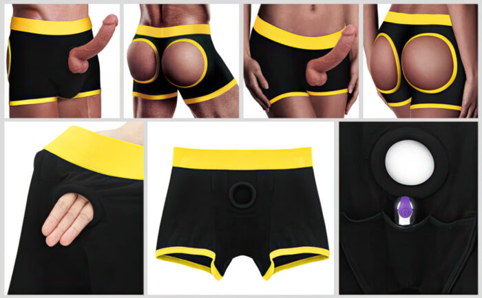 Lovetoy Horny Strapon Shorts Cueca Boxer - Imagem 4