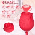 Sophie Vibrador Formato de Rosa com 10 Modos de Vibração, Vai e Vem e Pulsação - Imagem 18