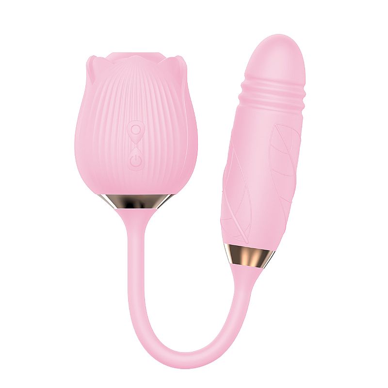 Sophie Vibrador Formato de Rosa com 10 Modos de Vibração, Vai e Vem e Pulsação - Imagem 7
