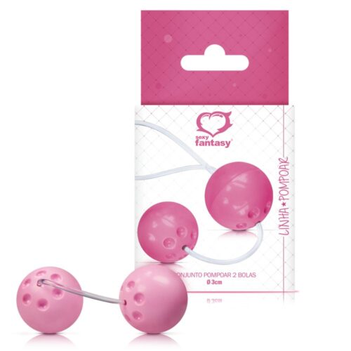 Ben Wa Pompoar Com 2 Bolas para Pompoarismo - Sexy Fantasy