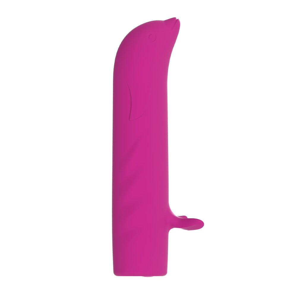 Mini Vibrador Golfinho Recarregável para Ponto G com 10 modos de vibração - Imagem 4