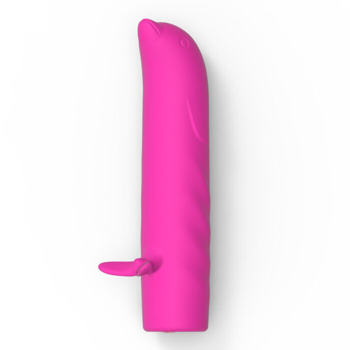 Mini Vibrador Golfinho Recarregável para Ponto G com 10 modos de vibração - Imagem 5