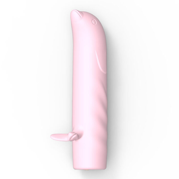 Mini Vibrador Golfinho Recarregável para Ponto G com 10 modos de vibração - Imagem 15