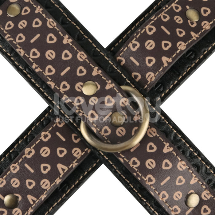 Algemas cruzadas Rebellion Reign Crossed Handcuffs - Imagem 7