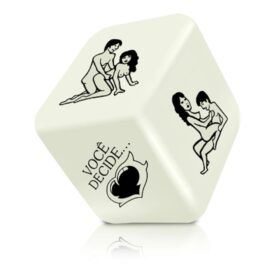 Dado Posições Hétero Glow com 1 Unidade