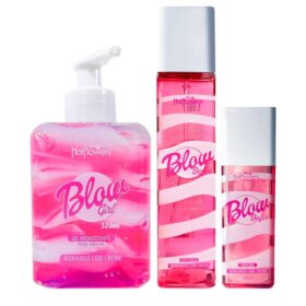 Kit Blow Girl Hidratante, Perfume e Body Splash Morango