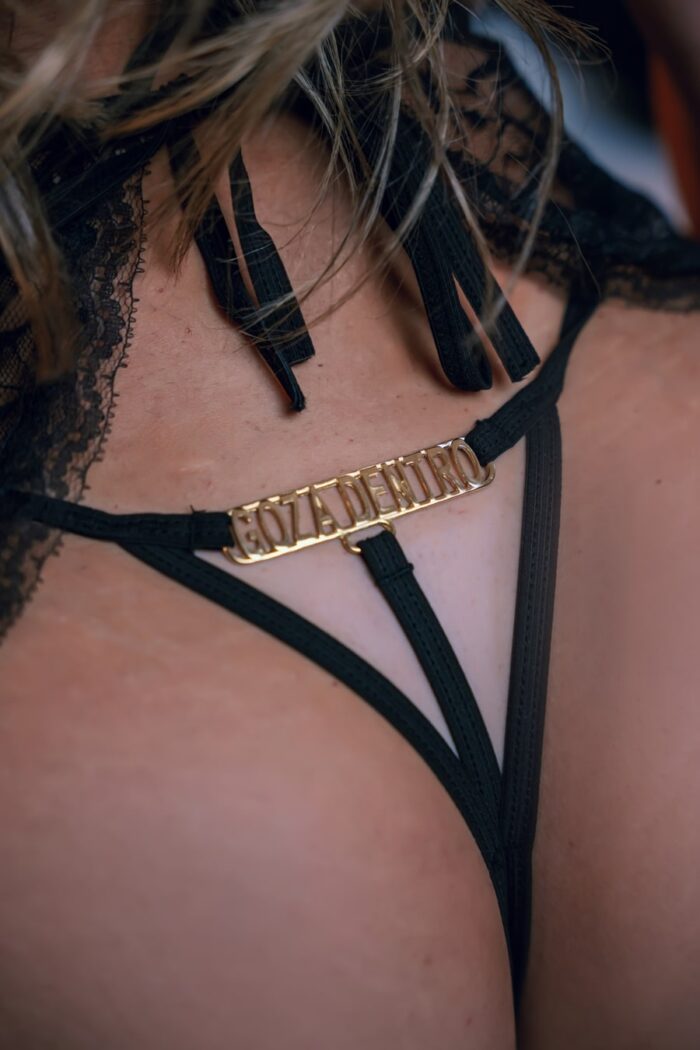 Fantasia erótica deusa do prazer - Lingerie Garota veneno - Imagem 4