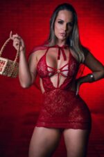 Fantasia erotica chapeuzinho vermelho com frase provocante - Imagem 3