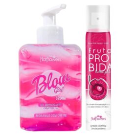 kit blow girl com desodorante intimo Fruta Proibida