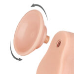 Pênis Realístico com dupla camada Pele deslizante Dong Flesh 19,5x3,7 cm - Lovetoy - Imagem 7