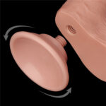 Pênis Realístico com dupla camada Pele deslizante Dong Flesh 19,5x3,7 cm - Lovetoy - Imagem 13