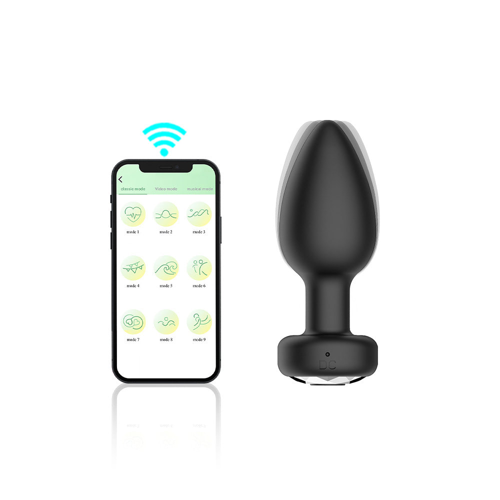 Plug Anal em Silicone com 10 Modos de Vibração e Controle por Aplicativo - Imagem 3