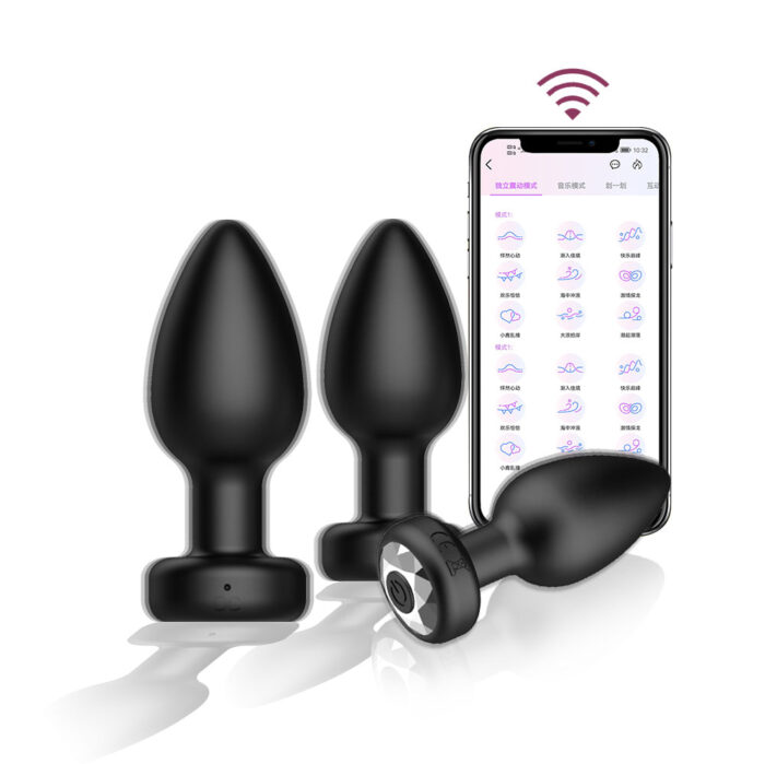 Plug Anal em Silicone com 10 Modos de Vibração e Controle por Aplicativo - Imagem 8