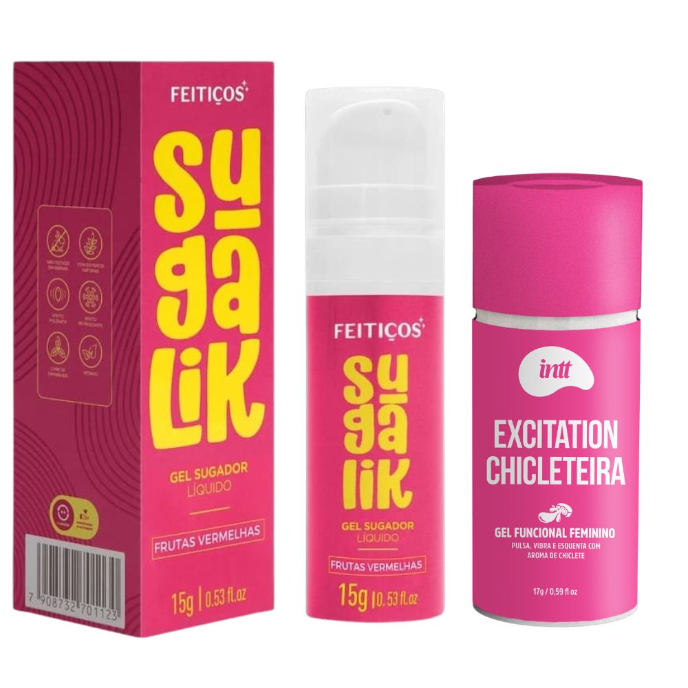 Kit Prazer em Dobro - Sugalik com intt chicleteira