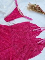 Camisola tule floral com fio personalizável - Imagem 2