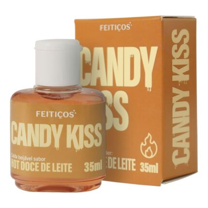 Candy kiss Calda beijável para sexo oral Sabor Doce de leite - Feitiços aromáticos 35ml