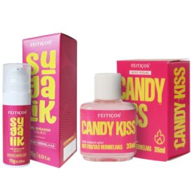 Kit Experiência Sensorial – Do toque que pulsa ao sabor que envolve