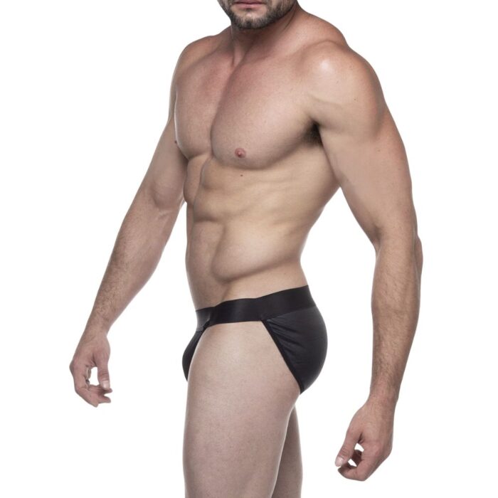 Cueca slip tule frontal cirre atrás - Imagem 2