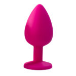 Plug Anal em Silicone com Pedra - Tamanho G - Imagem 6