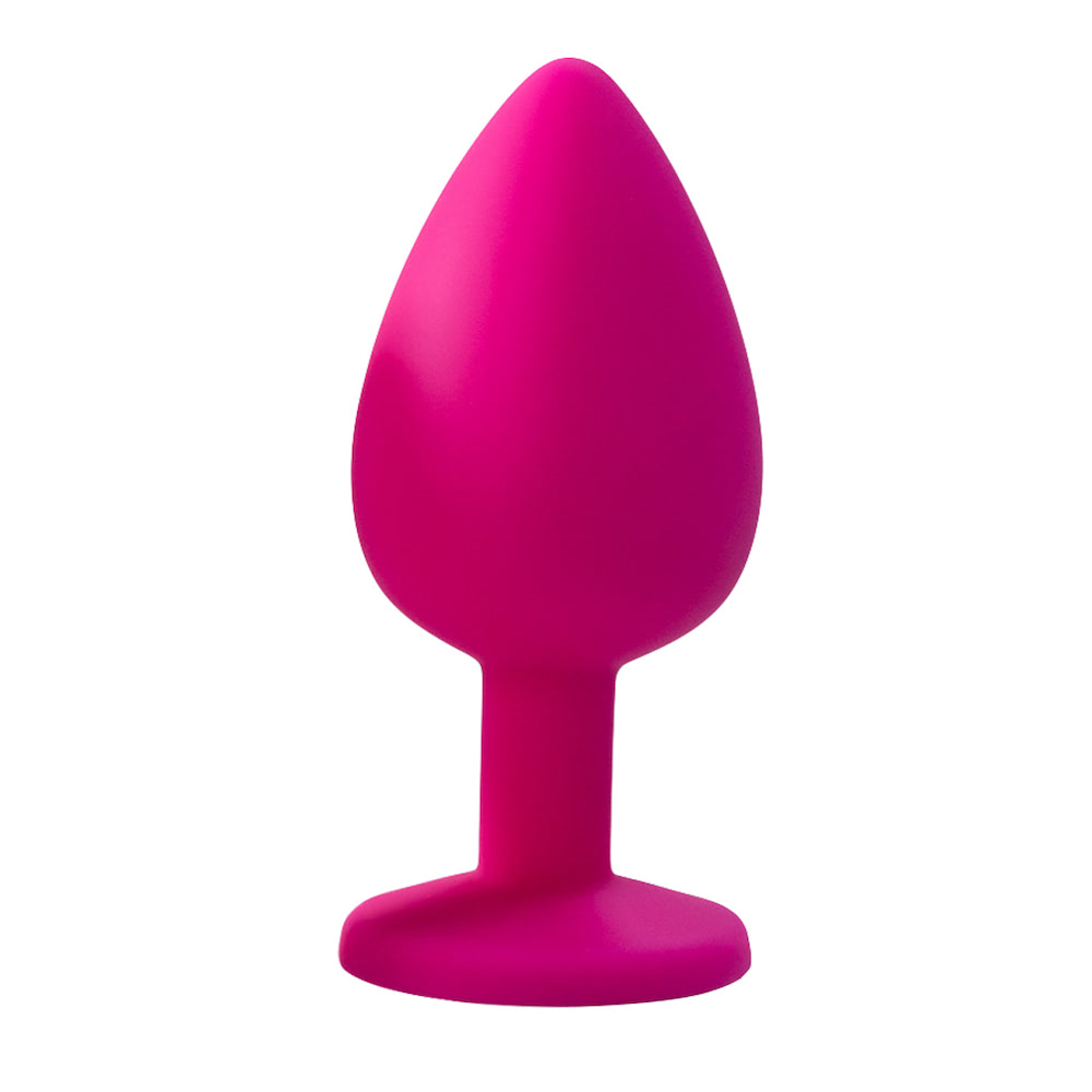 Plug Anal em Silicone com Pedra - Tamanho G - Imagem 6