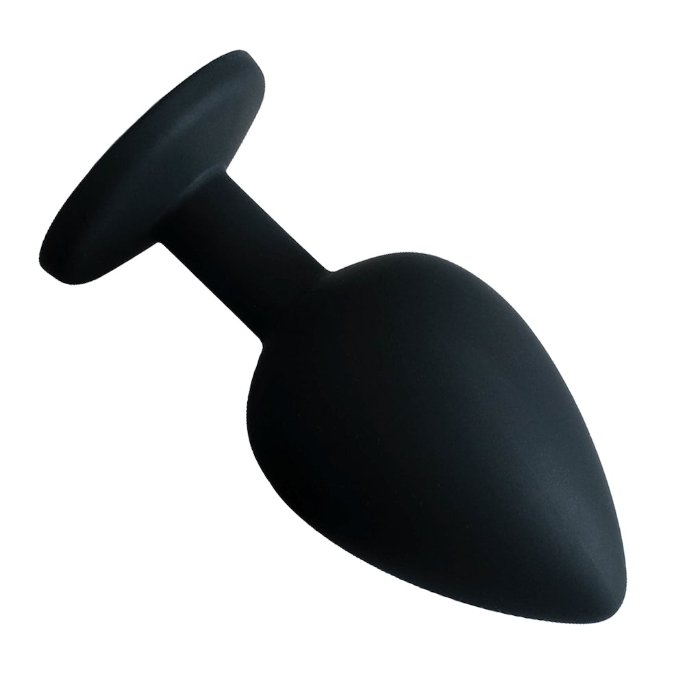 Plug Anal em Silicone com Pedra - Tamanho G - Imagem 12