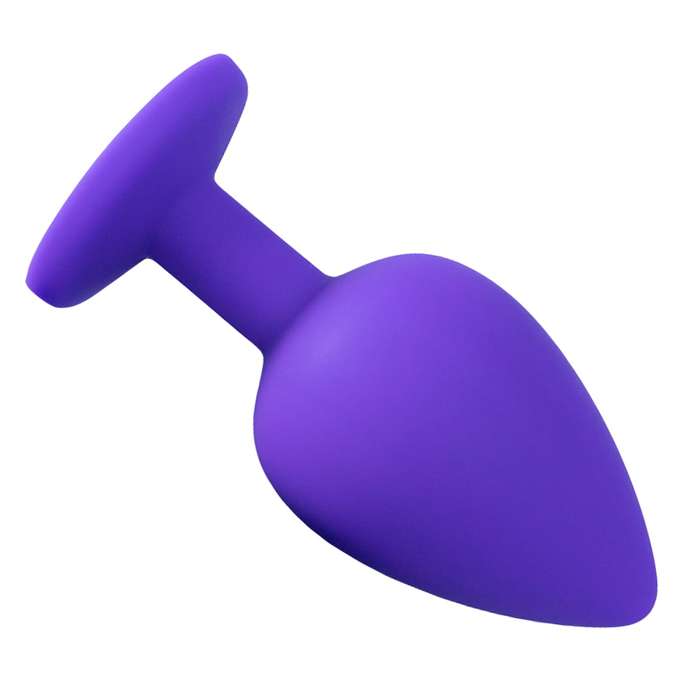 Plug Anal em Silicone com Pedra - Tamanho G - Imagem 13
