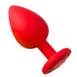 Plug Anal em Silicone com Pedra - Tamanho G - Imagem 10