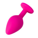 Plug Anal em Silicone com Pedra - Tamanho M - Imagem 4