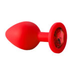 Plug Anal em Silicone com Pedra - Tamanho M - Imagem 27