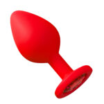 Plug Anal em Silicone com Pedra - Tamanho M - Imagem 25